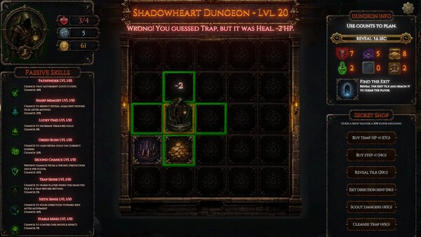 WHERE MEMORY FAILS screenshot 1
