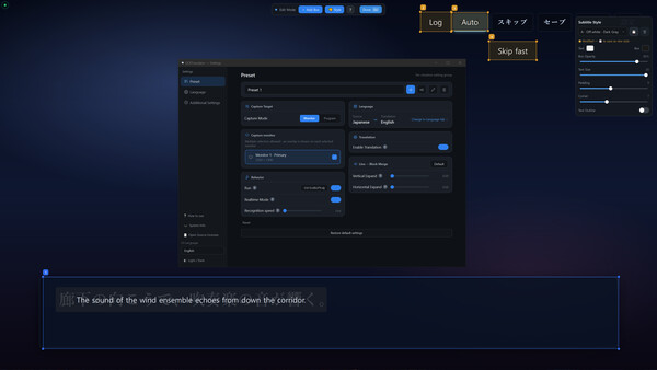 ComfyTrans: Realtime Screen Translator screenshot 1