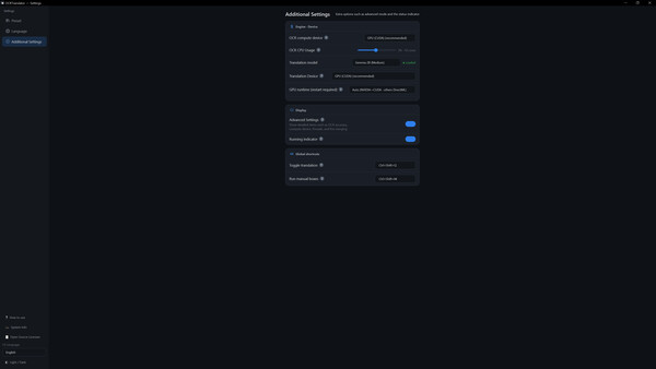 ComfyTrans: Realtime Screen Translator screenshot 4