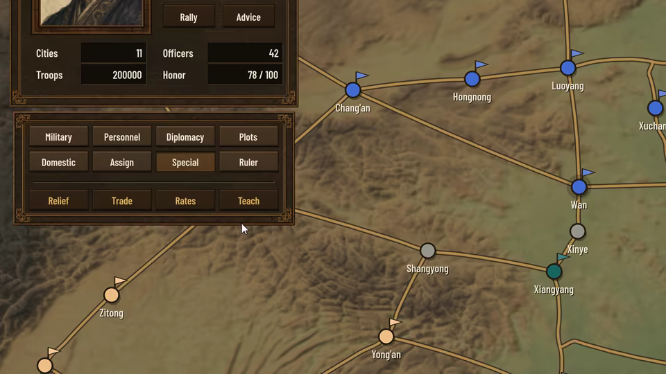 Three Kingdoms: Rival Mandates video 2