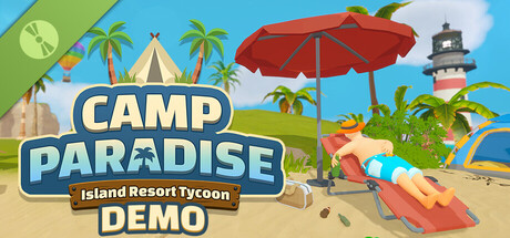 Camp Paradise: Island Resort Tycoon Demo 표지