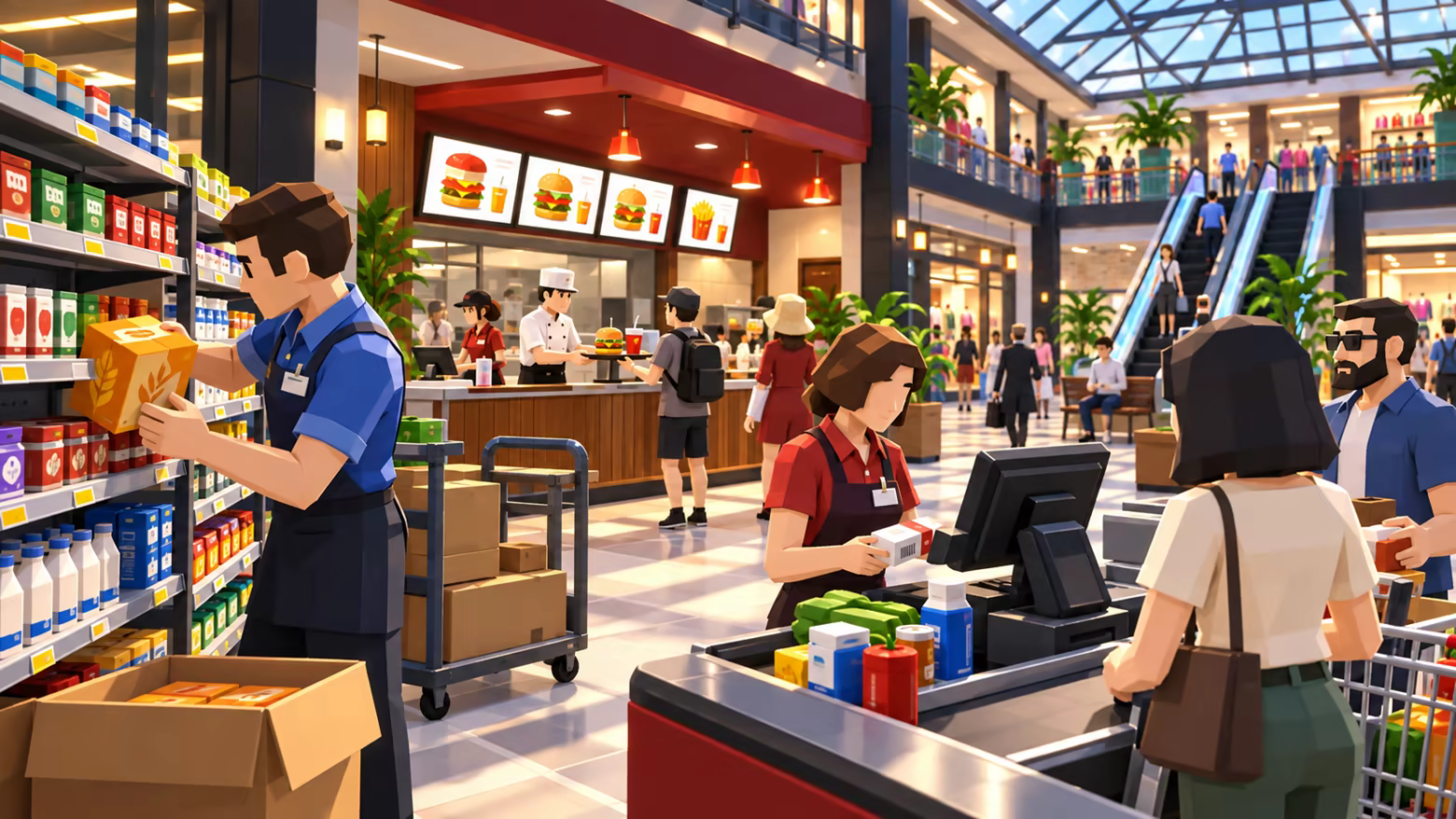 Shopping Center Simulator screenshot 3