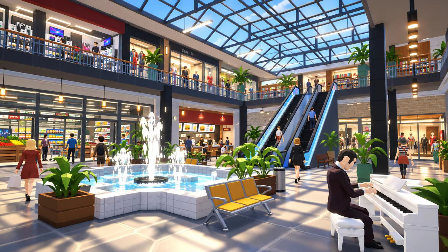 Shopping Center Simulator screenshot 1