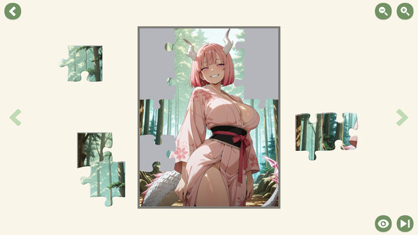 Fancy's Monster Girl Forest Jigsaw Puzzle — 6