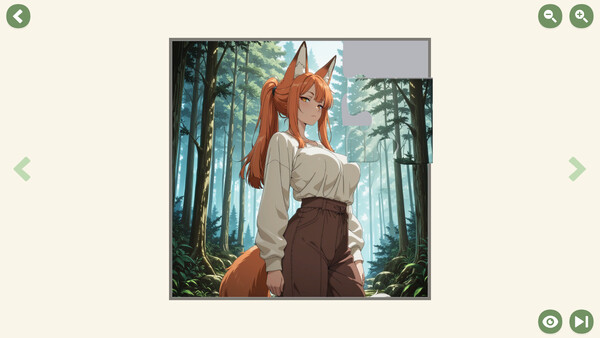 Fancy's Monster Girl Forest Jigsaw Puzzle — 7