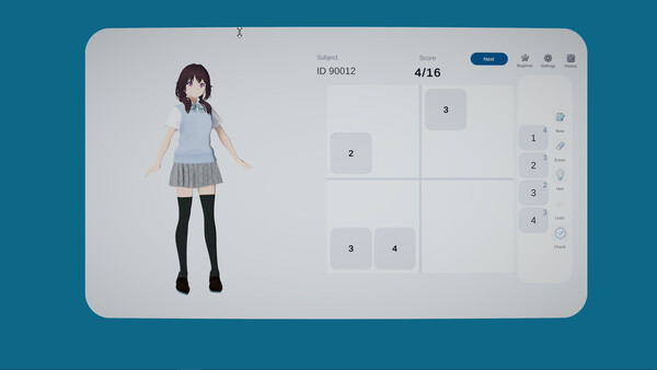 No Cute Girl Can Stop My Sudoku screenshot 2