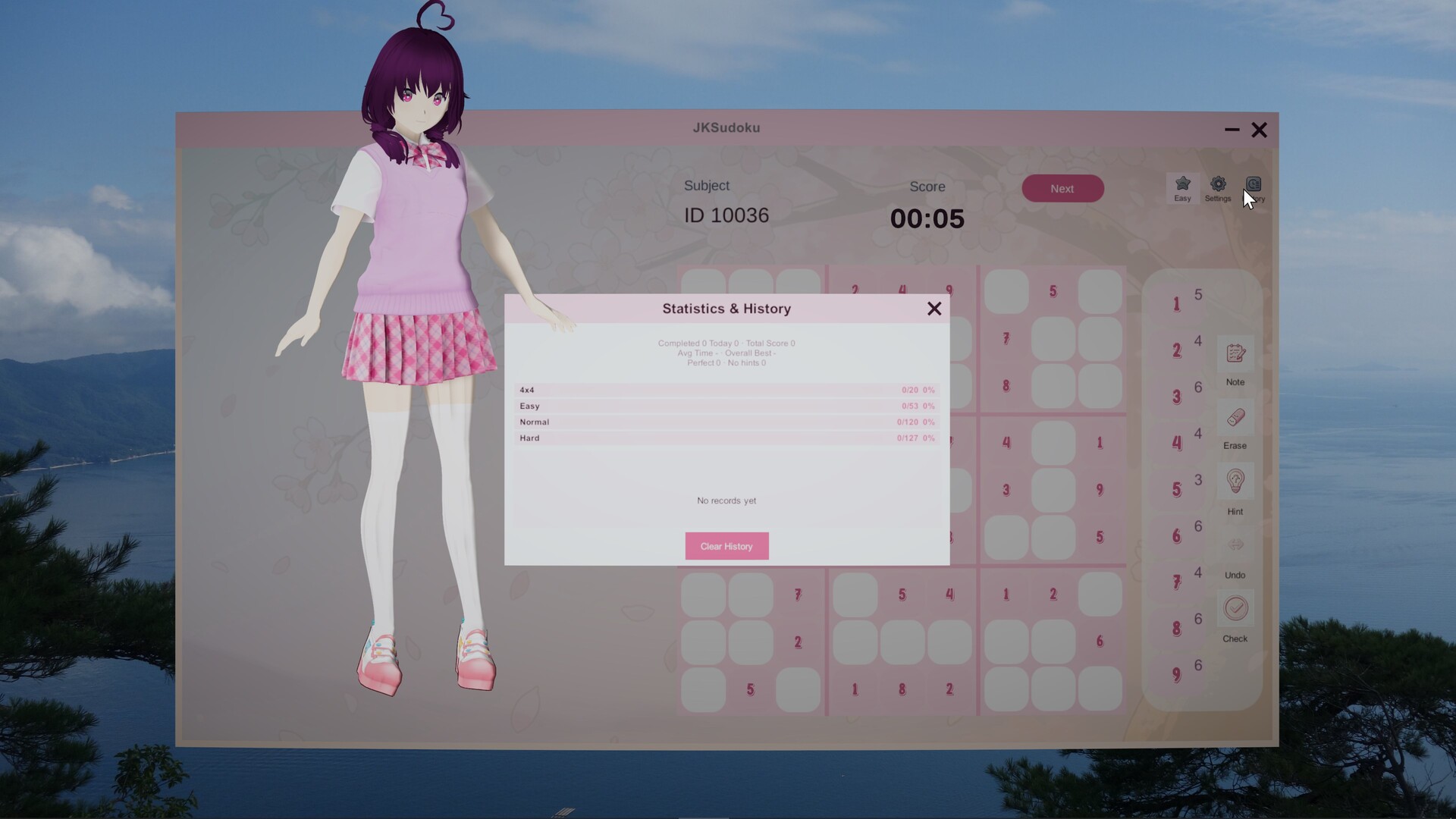 No Cute Girl Can Stop My Sudoku screenshot 2
