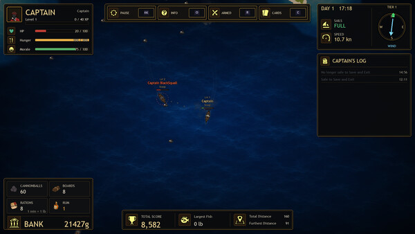 Wind and Cannon screenshot 1