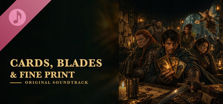 Karten, Klingen & Kleingedrucktes – Original-Soundtrack banner