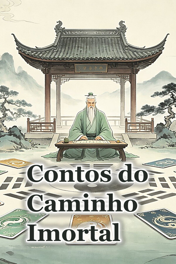 Capa de Contos do Caminho Imortal