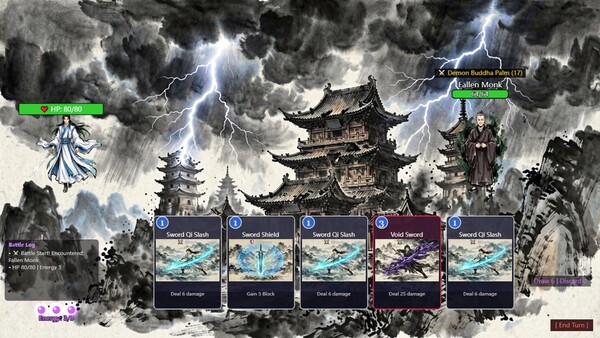 Screenshot of Tales of the Immortal Path