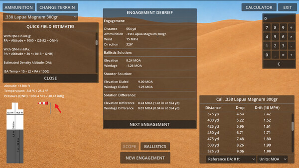 First Round Hit - The Long Range Shooting Simulator screenshot 7
