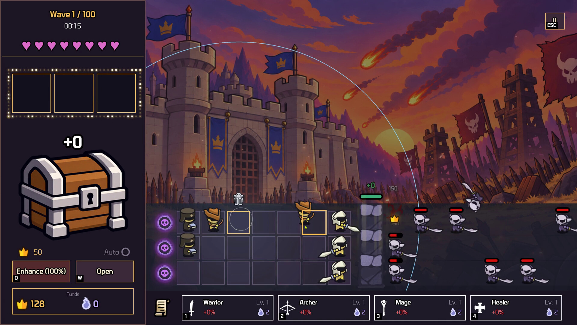 CHEST UP DEFENSE screenshot #2