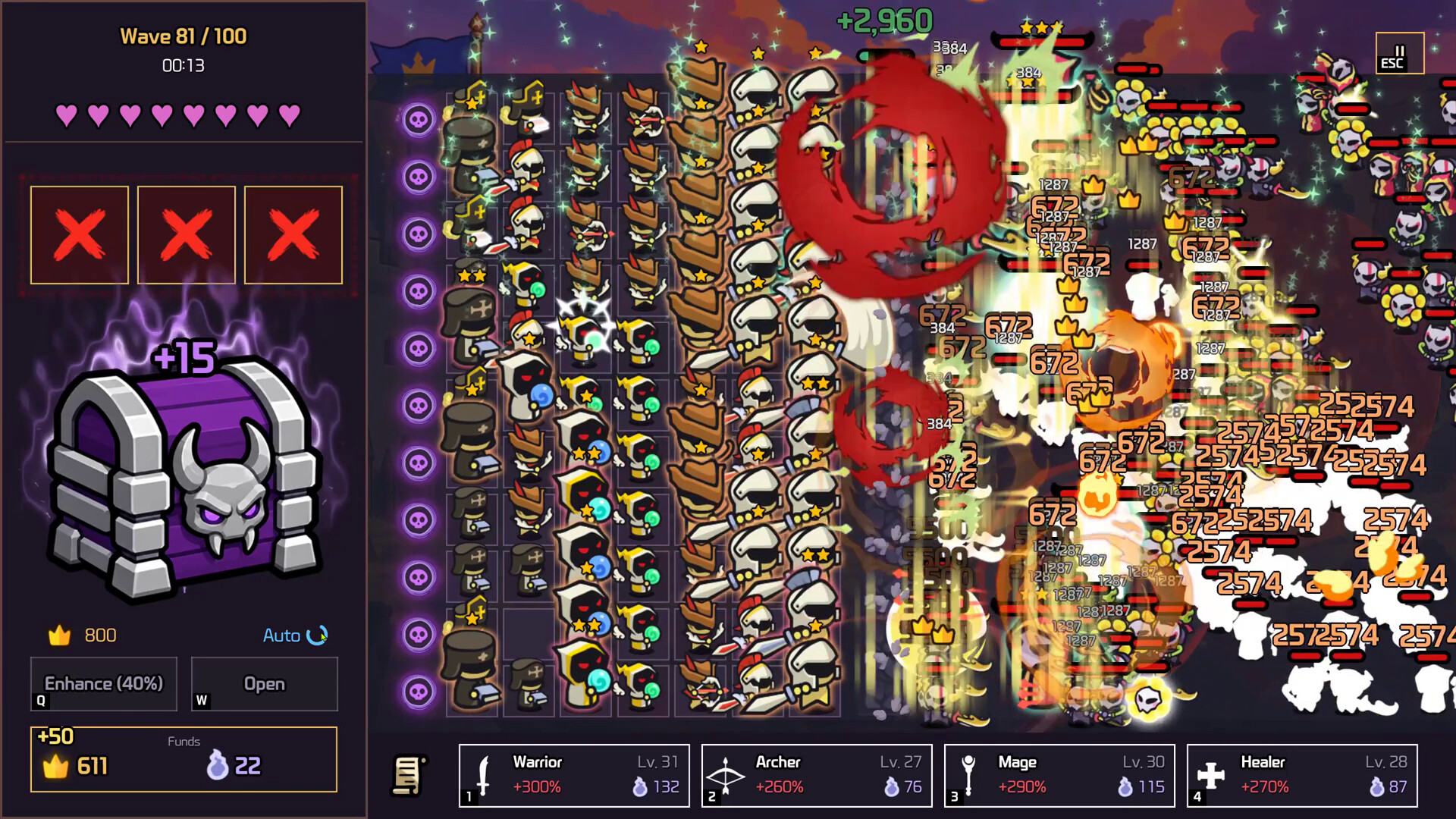 CHEST UP DEFENSE screenshot #5