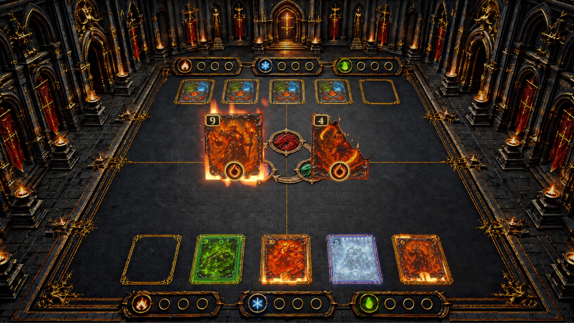 Cards Rumble: Clash Of Elements screenshot #4