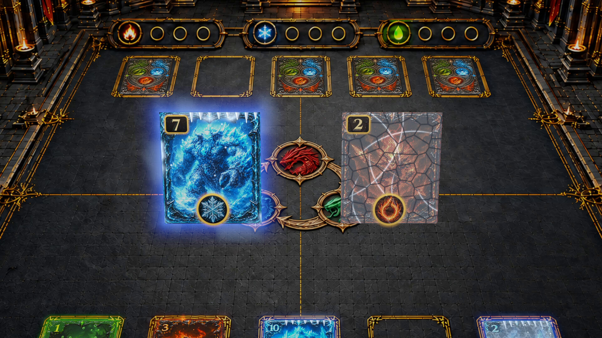 Cards Rumble: Clash Of Elements screenshot #2