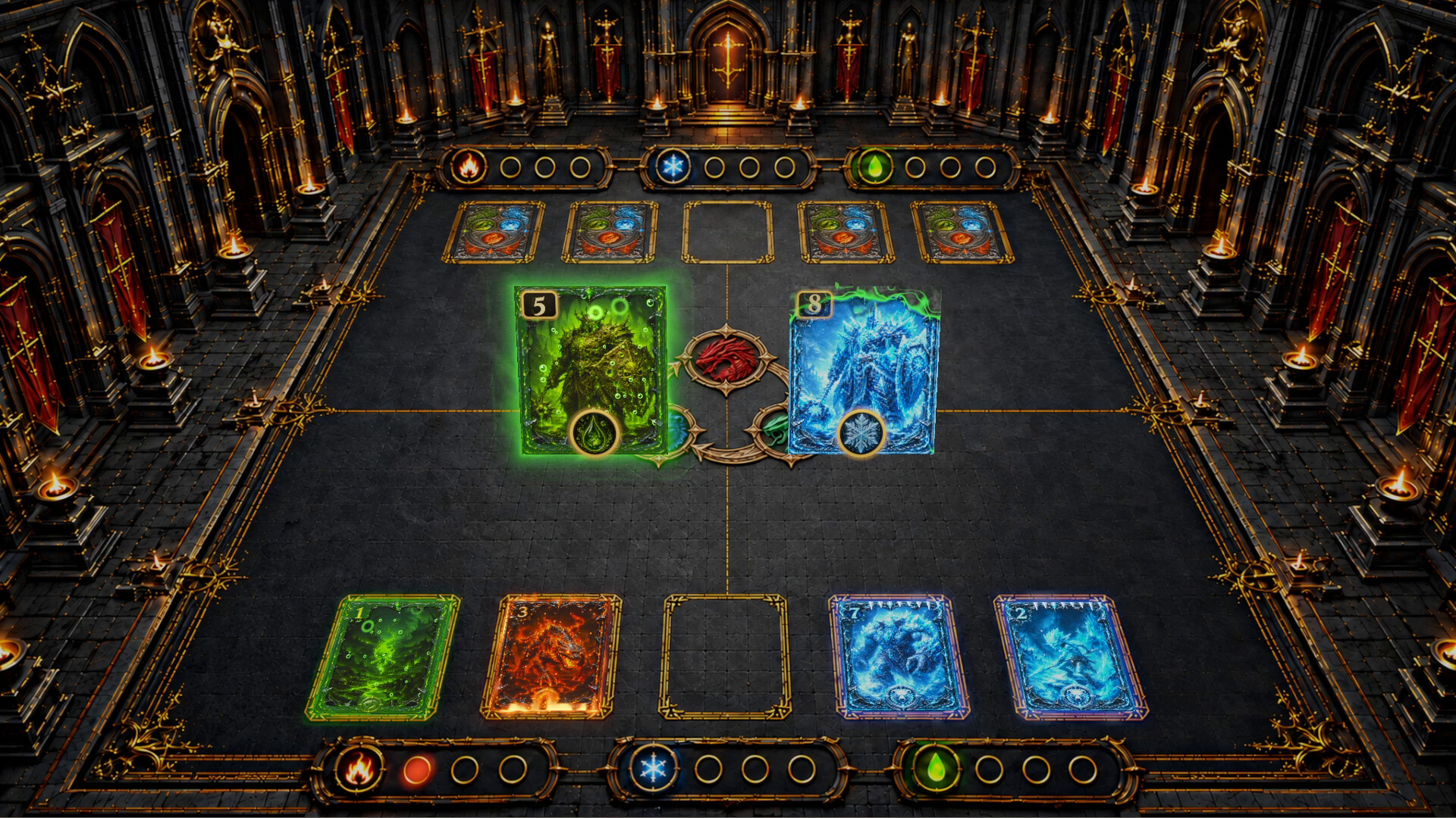Cards Rumble: Clash Of Elements screenshot #3