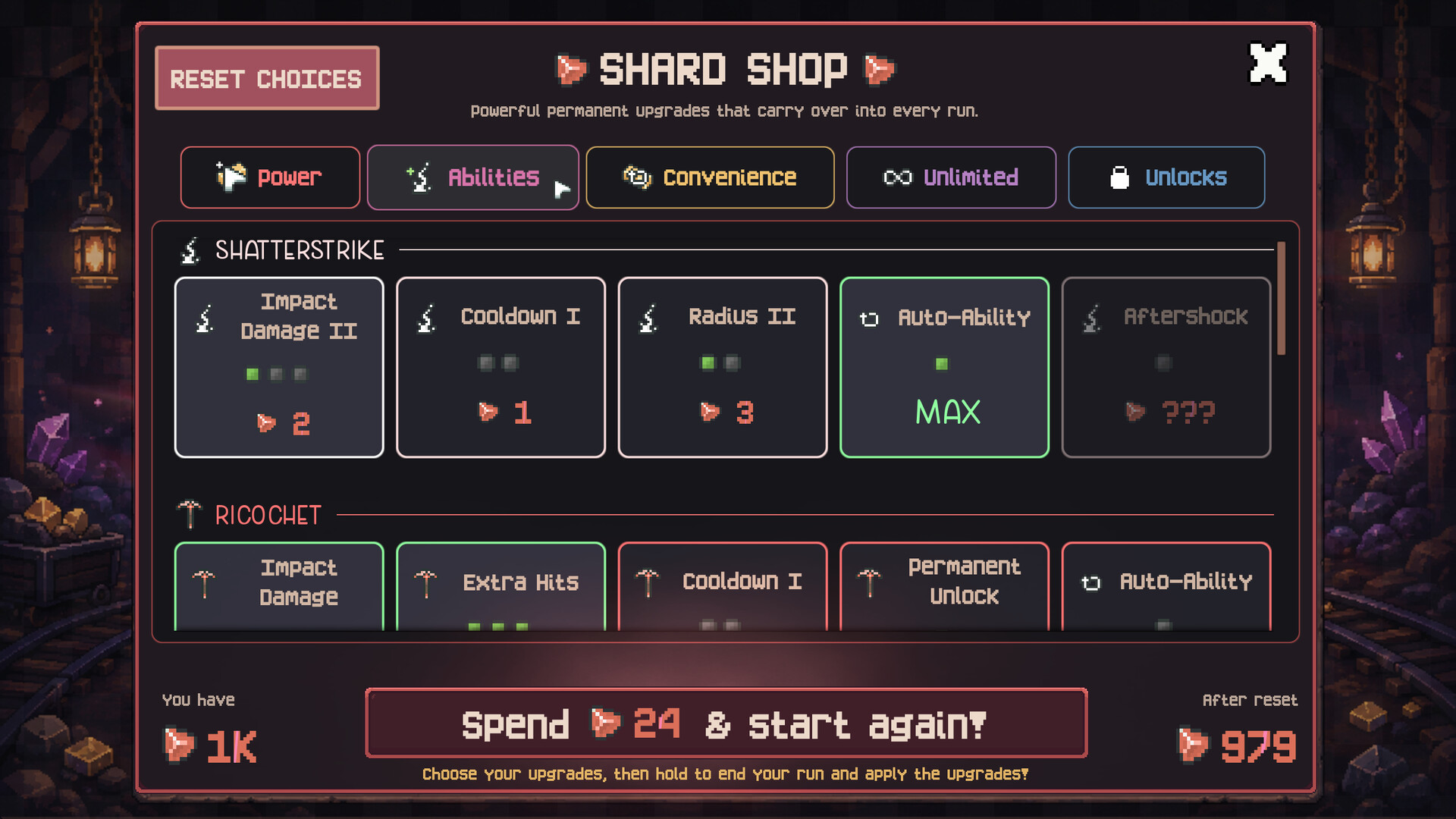 Shattermine Idle Demo screenshot