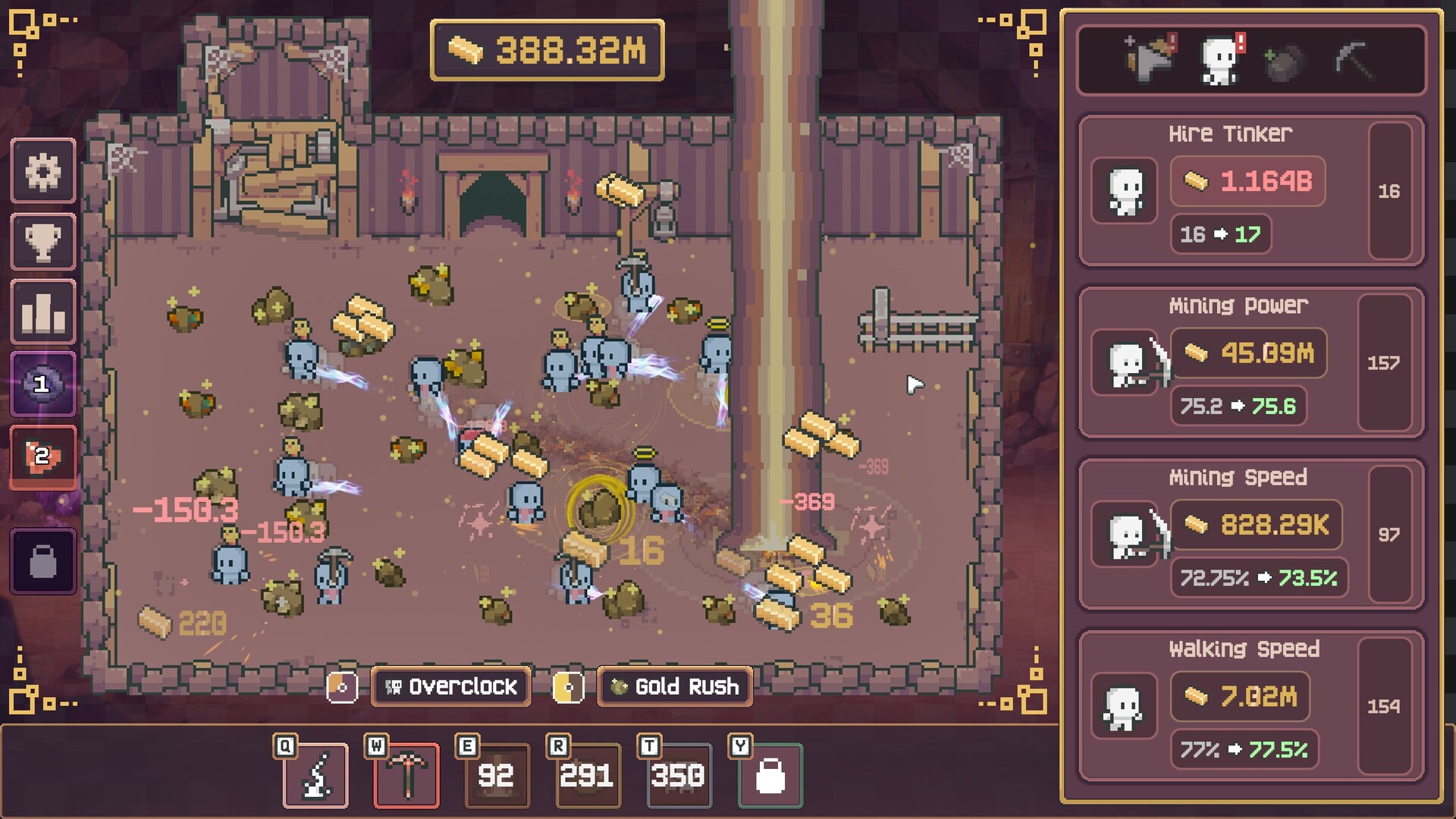 Shattermine Idle Demo screenshot