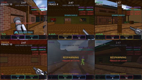 Sixshooters: A 6 Player Split-Screen FPS screenshot 6
