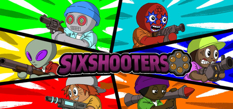 Sixshooters: A 6 Player Split-Screen FPS