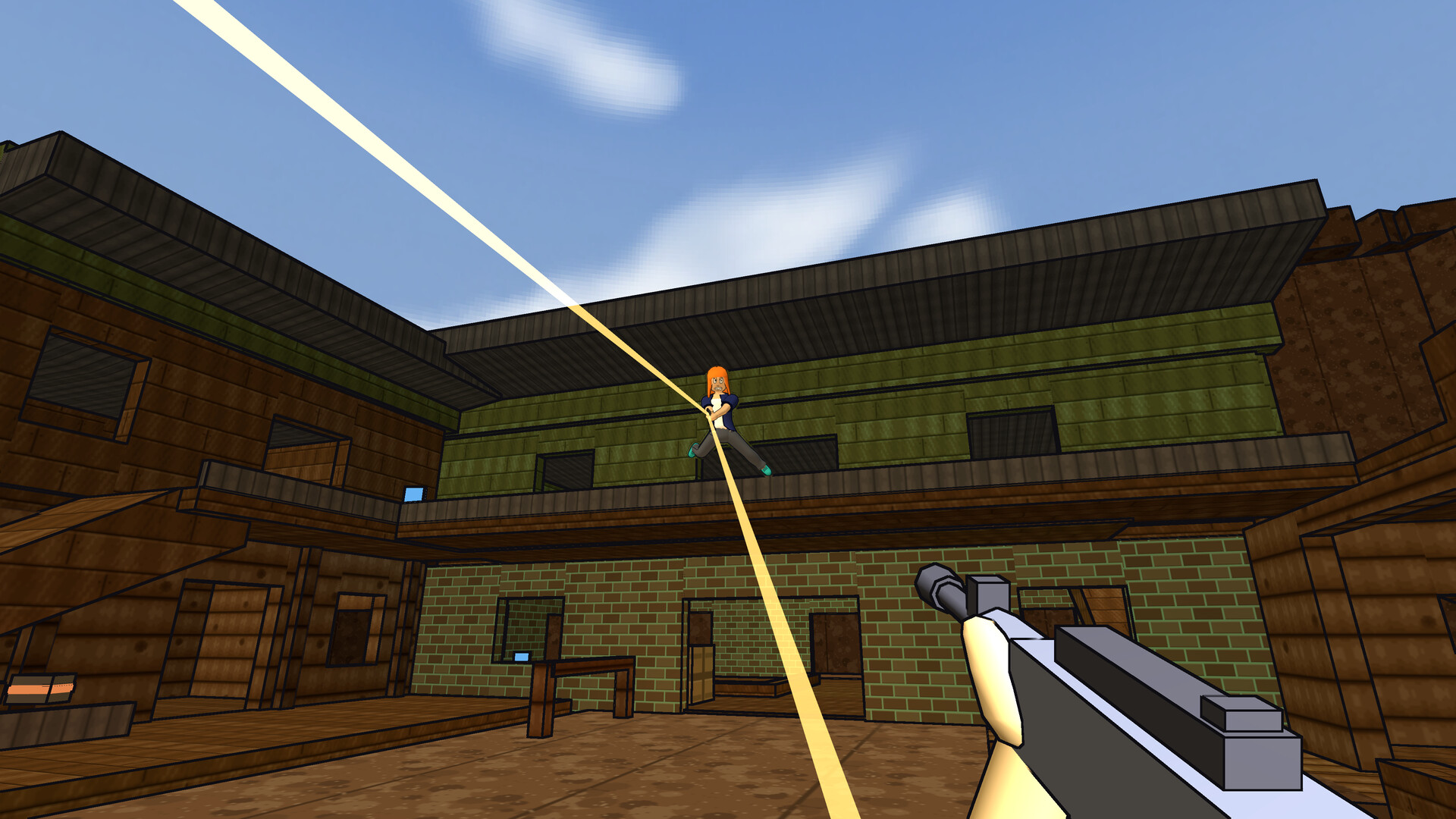 Sixshooters: A 6 Player Split-Screen FPS screenshot #2