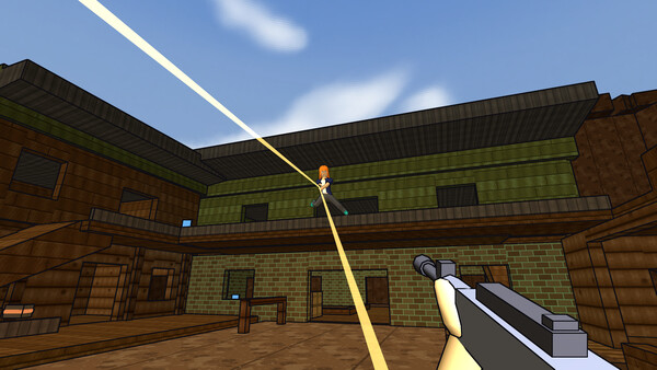 Sixshooters: A 6 Player Split-Screen FPS screenshot 2