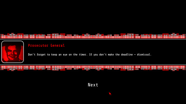 Prosecutor Absolution Screenshot