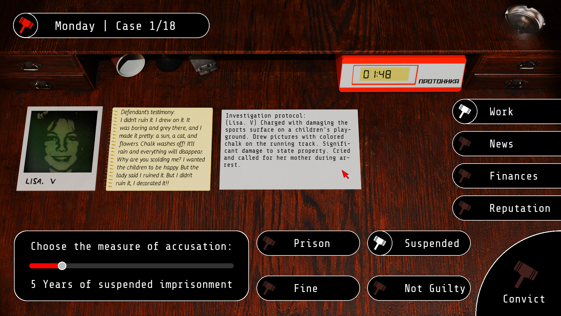 Prosecutor Absolution Featured Screenshot #1