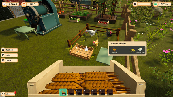 Farmstead Market Simulator Demo screenshot 1