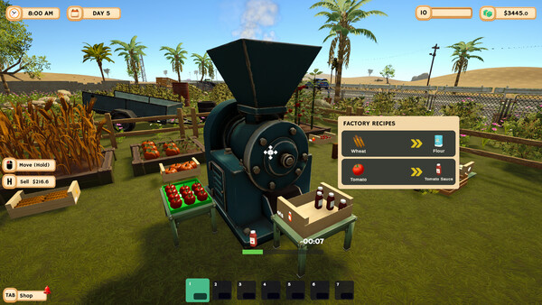 Farmstead Market Simulator Demo screenshot 2
