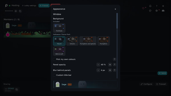 Porthole - Halloween Theme Pack