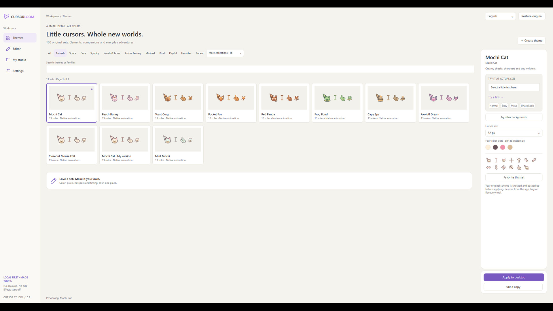 CURSORLOOM screenshot 1