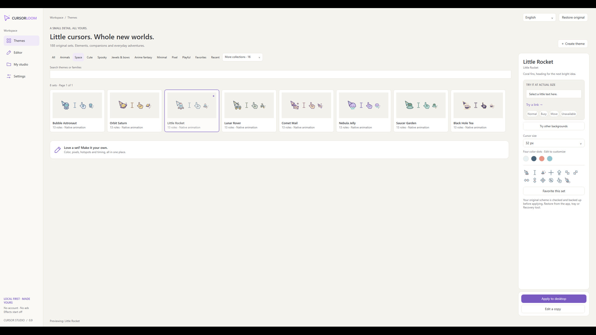CURSORLOOM screenshot 2