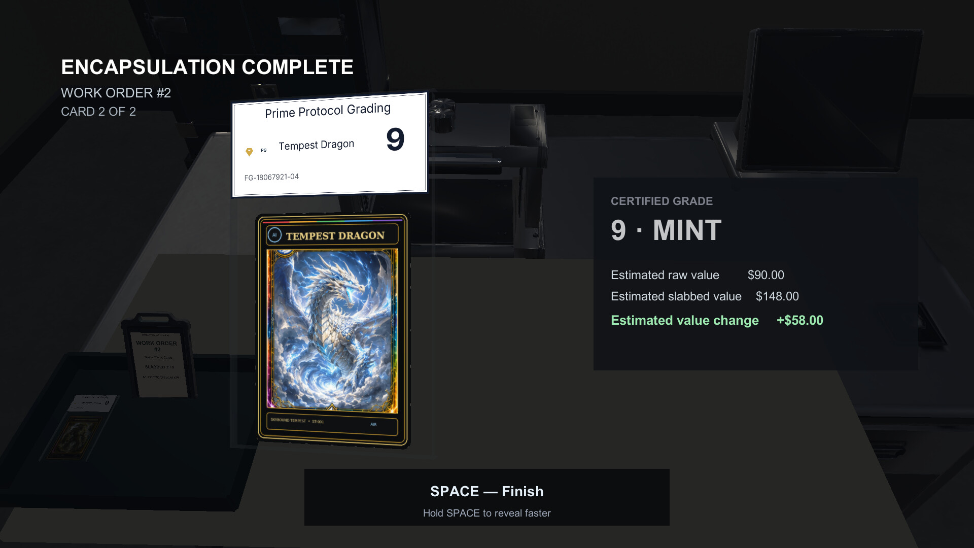 Card Grading Simulator screenshot #2