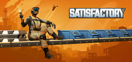 Steam header art for Satisfactory