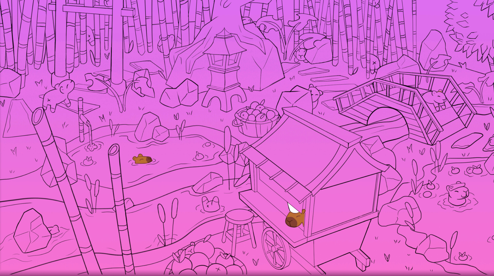 Help, My Capybaras Escaped! screenshot #2