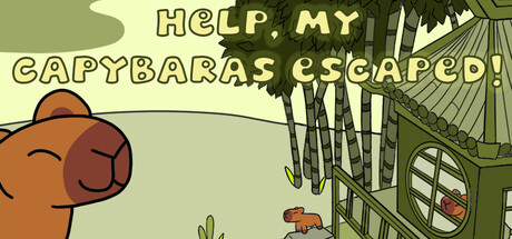 Help, My Capybaras Escaped! — Steam game cover