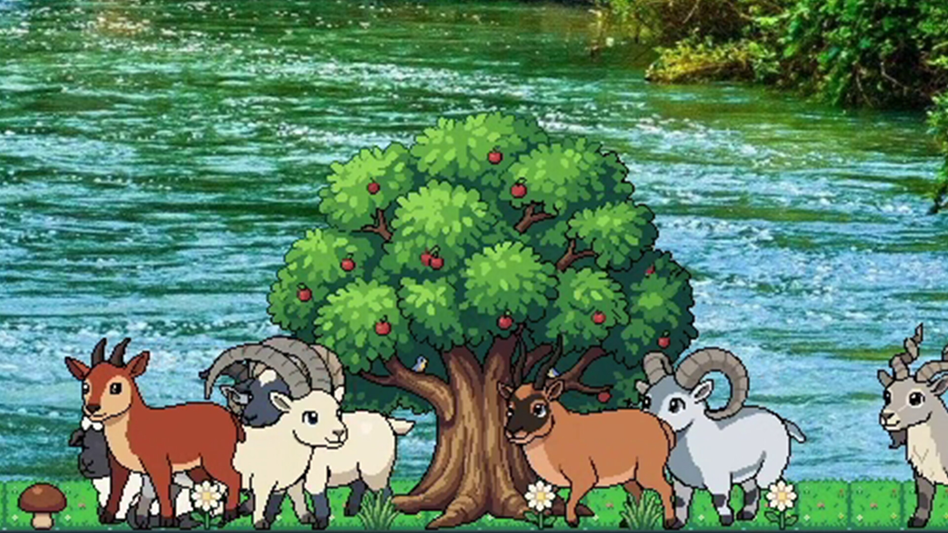Desktop Cozy Sheep screenshot #2