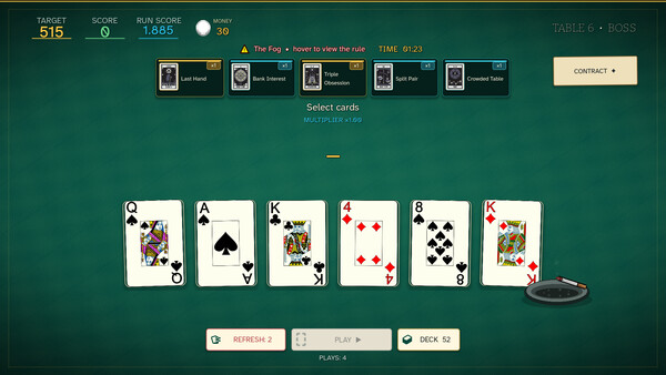 Hexed Hand Screenshot