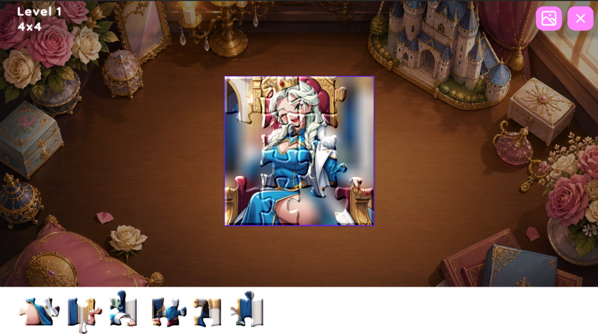 Hentai Puzzle: Celestiaのスクリーンショット 1