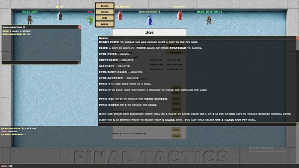 Final Tactics screenshot 5