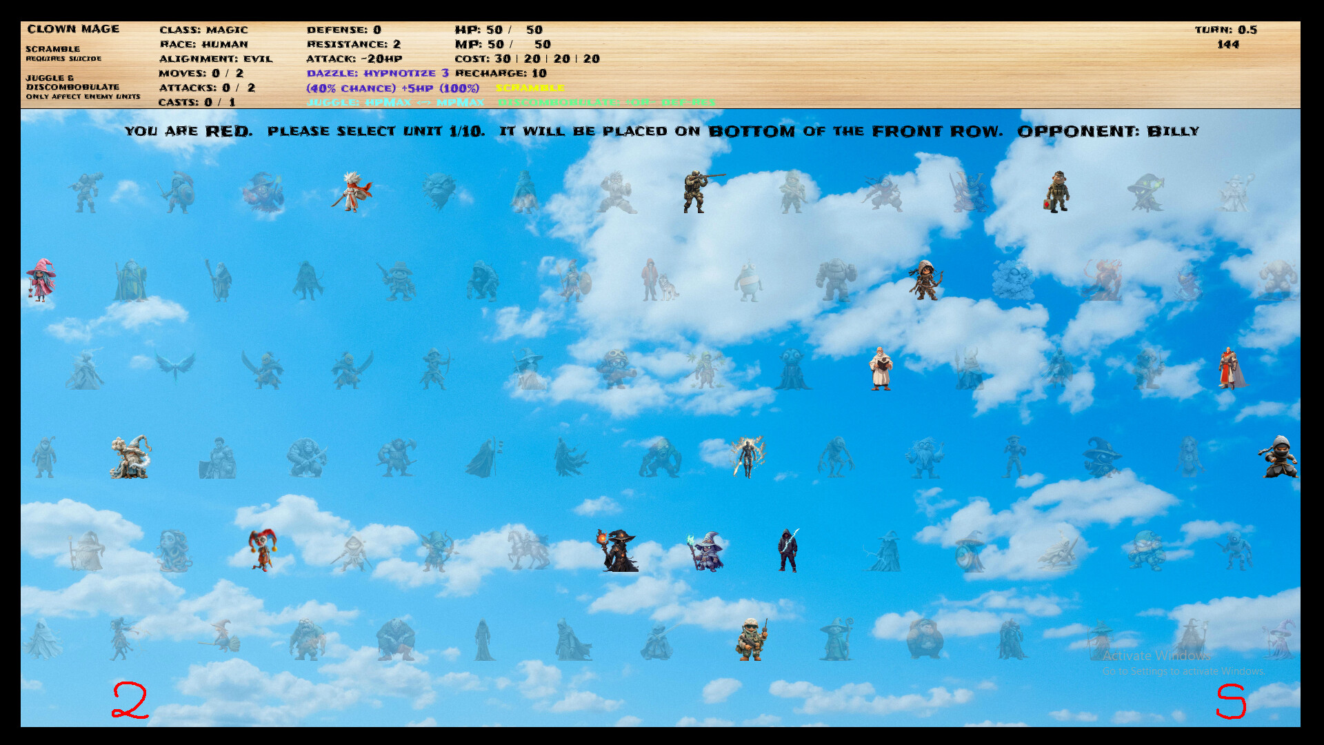 Final Tactics screenshot #2