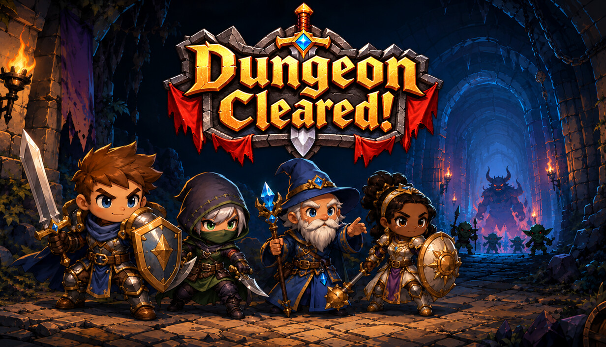 Dungeon Cleared! cover art