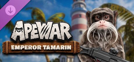 Apewar - Emperor Tamarin Monkey