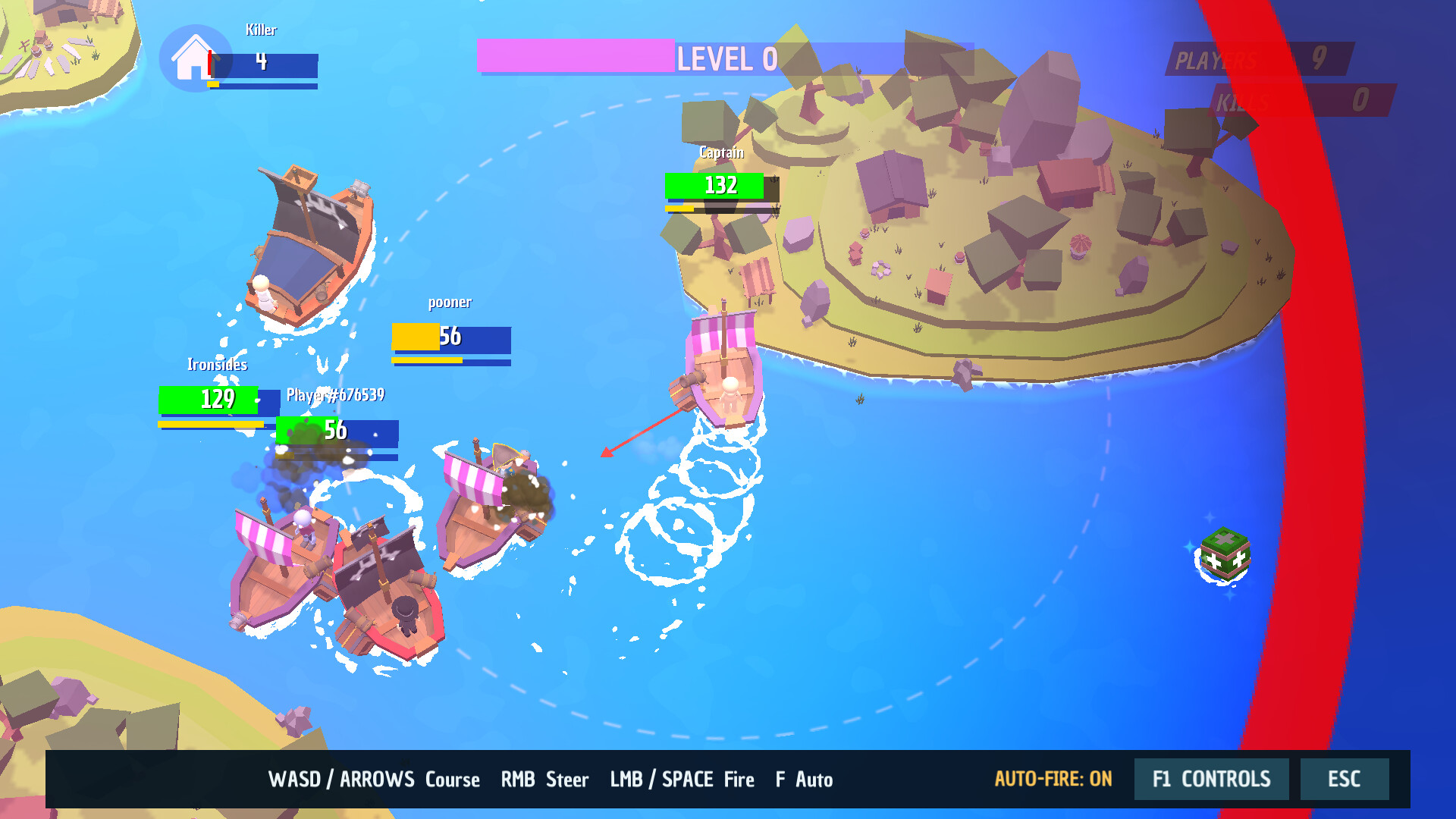 Cannonwake Clash screenshot 4