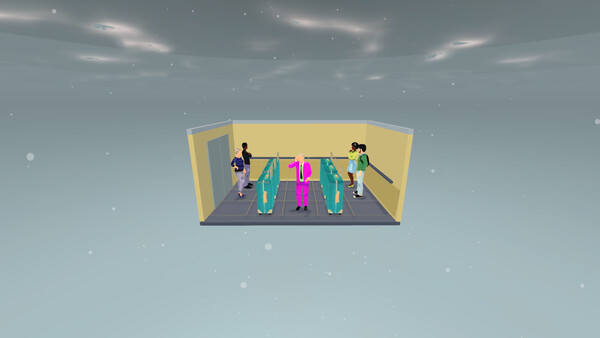 How To Ride Elevator Like A Human Demo screenshot 1