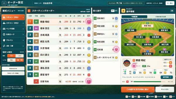 プロやきゅう好きやねん！プロ野球チーム経営シミュレーション－ボールパーク・チャンピオンズ－ — 4