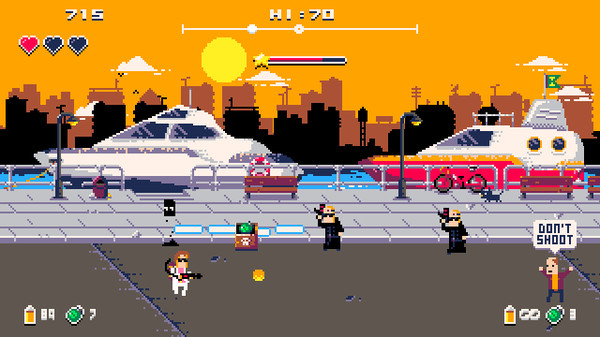 Screenshot z Donuts'n'Justice Screenshot z Donuts'n'Justice