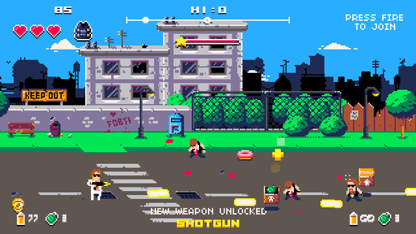 Screenshot z Donuts'n'Justice Screenshot z Donuts'n'Justice
